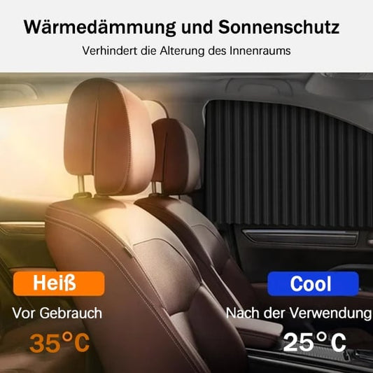 🏆LETZTER VERKAUFSTAG 49 % RABATT🔥Magnetischer Sonnenschutz für Autoseitenfenster mit universeller Passform