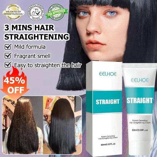 Seide und Keratin Behandlung Haarglättungscreme